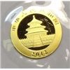 Image 2 : 2012 CHINA PANDA GOLD 1/10 oz.