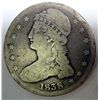 Image 1 : 1838RE Bust half $ VG