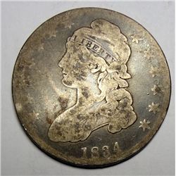 1834 BUST HALF DOLLAR WEAK GOOD