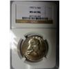 Image 1 : 1957  NGC65-57D NGC64FBL-63D NGC64-1962 PCGS PR66 Franklin half $
