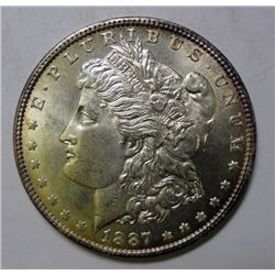 1887 Morgan $  MS64 or better