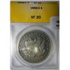 Image 1 : 1888S Morgan $  ANACS20