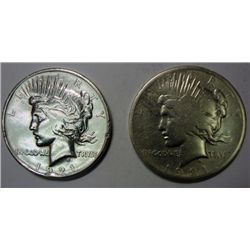 2   1921 lo grade Peace $