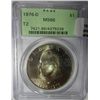 Image 1 : 1976 D T2 Ike $ PCGS66  PCGS price guide = $80