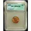 Image 1 : 1983/83 DOUBLED DIE REVERSE LINCOLN CENT, ICG MS66 RED NICE, RARE! FS-801