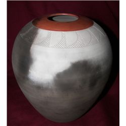 Nancee Meeker Raku Pot