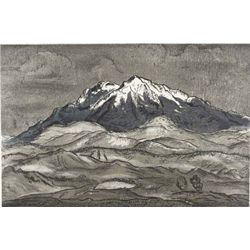 Lawrence Barrett Lithograph