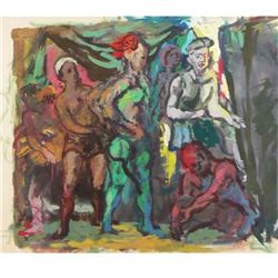 Large Lewis Lee Tilley Painting