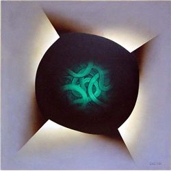 Large Witold Kaczanowski Oil on Canvas