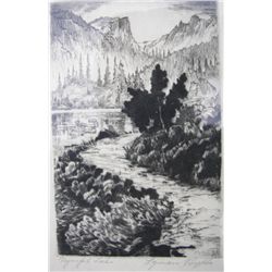 Lyman Byxbe Etching