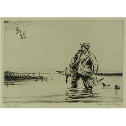 Churchill Ettinger Etching