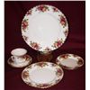 Image 1 : Four Royal Albert China Place Settings