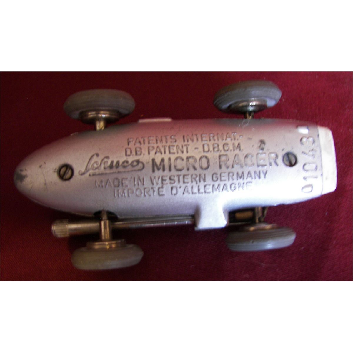 Mercedes-Benz Silberpfeil - Schuco Micro Racer 1043 (Gebraucht) In - Foto 7