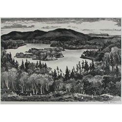 Adolf Dehn Stone Lithograph