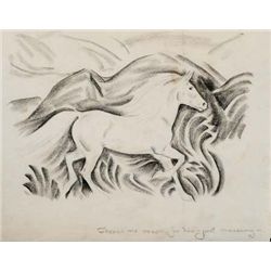 Ila McAfee Pencil Drawing