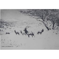 Hans Kleiber Etching