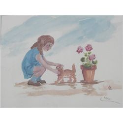 Inez Tatum Watercolor