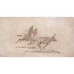 Edward Borein Etching