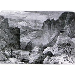 Thomas Moran Woodblock