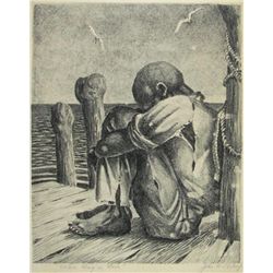 John A. Parker Stone Lithograph