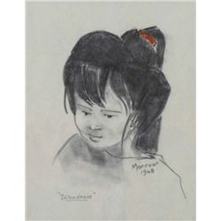 Graphite/Watercolor by Morrow
