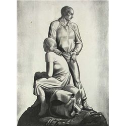 Rockwell Kent Lithograph