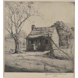 Elizabeth Verner Print of an Etching