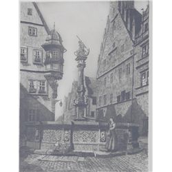 Etching Unknown Artist