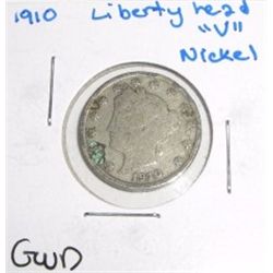 1910 Liberty Head "V" Nickel *GOOD CONDITION*!!