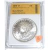 Image 1 : 1898-O Morgan Silver Dollar *RARE CERTIFIED MS-67 by SGS*!! Serial # 660067898.05136.