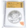 Image 1 : 1904-O Morgan Silver Dollar *RARE CERTIFIED MS-67 by SGS*!! Serial # 660067904.05212.