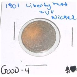 1901 Liberty Head "V" Nickel *GOOD-4 CONDITION*!!