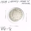 Image 1 : 1909 Liberty Head "V" Nickel *VERY GOOD-8 CONDITION*!!