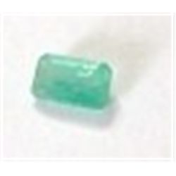 .25 ct Natural Columbian Emerald Cut & Faceted!!!!