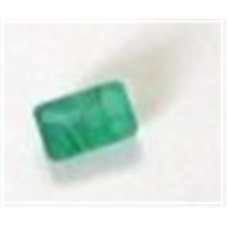 .40 ct Natural Columbian Emerald Cut & Faceted!!!!