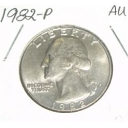 1982-P Quarter *AU HIGH GRADE*!!!