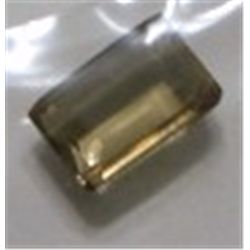 6.05 ct Natural Smoky Topaz Emerald Cut & Faceted *BETTER GRADE*!!!