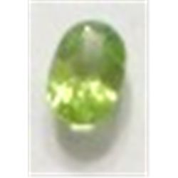 .75 ct Natural Green Peridot Oval Cut & Faceted *BETTER GRADE*!!!