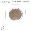 Image 1 : 1917-D Lincoln Cent *VERY FINE GRADE*!!