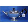 Image 1 : A good H/M Silver teapot, 21oz, London 1900.