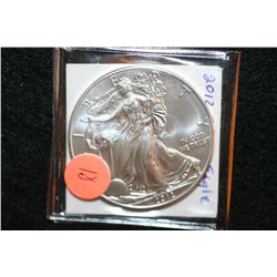 2012 Silver Eagle $1