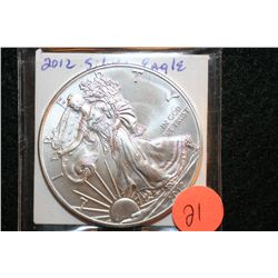 2012 Silver Eagle $1