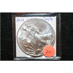 2012 Silver Eagle $1