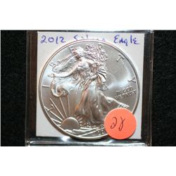 2012 Silver Eagle $1