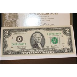 2003 US Federal Reserve $2, UNC