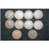 Image 1 : Indian Head penny, various dates & conditions, lot of 10