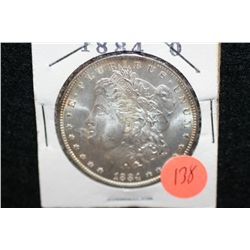 1884-O Silver Morgan $1