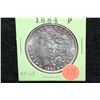 Image 1 : 1884 Silver Morgan $1, MS63