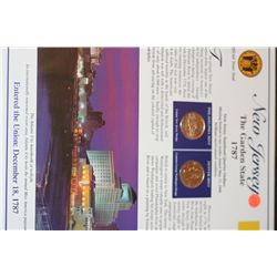 1999 New Jersey State quarter set, P&D mints