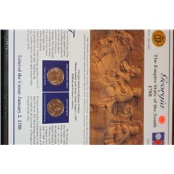 1999 Georgia State quarter set, P&D mints